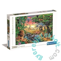 Clementoni 2000 db-os puzzle - High Quality Collection - Találkozás Afrikában (32081)