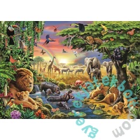 Clementoni 2000 db-os puzzle - High Quality Collection - Találkozás Afrikában (32081)