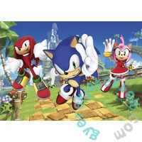 Clementoni 3 x 48 db-os Szuper Színes puzzle - Sonic (25280)