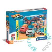 Clementoni 30 db-os Szuper Színes puzzle - Hot Wheels (20284)