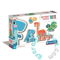 Clementoni 4 az 1-ben Első puzzle (2,3,4,5  db-os) - Dinoszauruszok (20834)