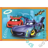 Clementoni  4 az 1-ben puzzle (20,60,100,180 db-os) - Batmobil (21529)