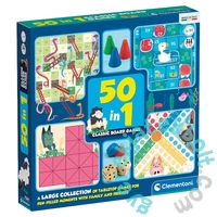 Clementoni 50 az 1-ben klasszikus családi társasjáték (50724)