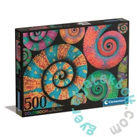 Clementoni 500 db-os puzzle - ColorBoom Collection - Színes kaméleonok (35519)