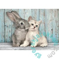 Clementoni 500 db-os puzzle  COMPACT puzzle - High Quality Collection - Cica és nyuszi (35539)