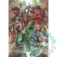 Clementoni 500 db-os puzzle  COMPACT puzzle - Marvel hősök harcra készen (35546)