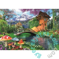 Clementoni 500 db-os puzzle - High Quality Collection - A régi cipős házikó (35522)