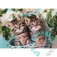 Clementoni 60 db-os Szuper Színes puzzle - Aranyos kiscicák (26599)