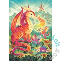 Clementoni 60 db-os Szuper Színes puzzle - Sárkánycsalád (26600)