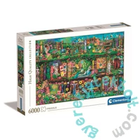 Clementoni 6000 db-os puzzle - High Quality Collection - Stewart, A kert a könyvespolcban (36532)