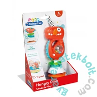 Clementoni Baby - Interaktív csörgő hanggal és tapadókoronggal - Dínó (17362)