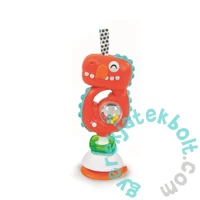 Clementoni Baby - Interaktív csörgő hanggal és tapadókoronggal - Dínó (17362)