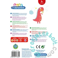 Clementoni Baby - Interaktív csörgő hanggal és tapadókoronggal - Dínó (17362)
