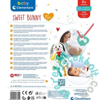 Clementoni Baby Nyuszi szundikendő rágókával (17791)