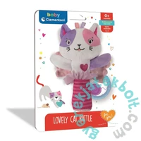 Clementoni Baby - Plüss cica csörgőkkel (17828)