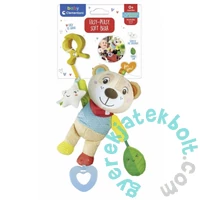 Clementoni Baby Plüss maci csörgőkkel és rágókával (17822)