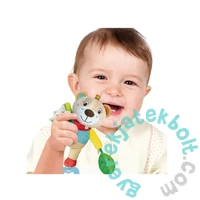Clementoni Baby Plüss maci csörgőkkel és rágókával (17822)