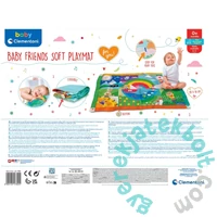 Clementoni Baby Puha játszószőnyeg - Macis - 135 x 90 cm (17802)