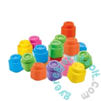 Clemmy Baby Puha kockák 20 db-os építőcsomag (17877)