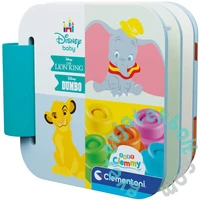 Clementoni - Clemmy érzékelést fejlesztő puhakocka - Disney - Simba és Dumbo (17817)