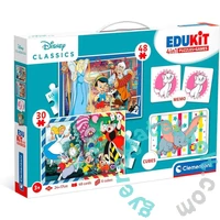Clementoni - Edukit 4 az 1-ben játékgyűjtemény - Disney Klasszikus karakterek (18290)