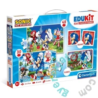 Clementoni - Edukit 4 az 1-ben játékgyűjtemény - Sonic (18318)