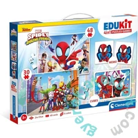 Clementoni - Edukit 4 az 1-ben játékgyűjtemény - Spidey és barátai (18295)