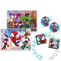 Clementoni - Edukit 4 az 1-ben játékgyűjtemény - Spidey és barátai (18295)