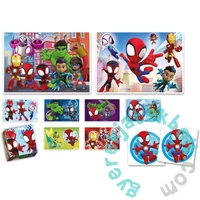 Clementoni - Edukit 4 az 1-ben játékgyűjtemény - Spidey és barátai (18295)