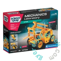 Clementoni - Mechanikai labor - Targonca építőkészlet (75133)