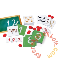 Clementoni Montessori - Fedezd fel a számokat és mennyiségeket játékszett (50223)