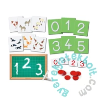 Clementoni Montessori - Fedezd fel a számokat és mennyiségeket játékszett (50223)