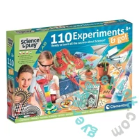 Clementoni - Science &amp; Play - 110 kísérlet - Kísérletezős játék (50828)