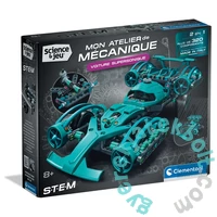 Clementoni - Science & Play - Mechanikai labor - Supersonic Racing car (75155)