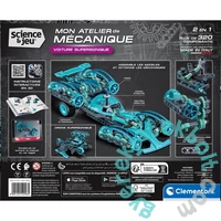 Clementoni - Science & Play - Mechanikai labor - Supersonic Racing car (75155)