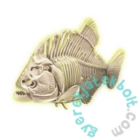 Clementoni - Tudomány és játék - Archeo Fun - Világító Piranha régészeti játékszett