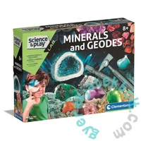 Clementoni - Tudomány és játék - Kristályok és geódák készlet (50809)