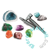 Clementoni - Tudomány és játék - Kristályok és geódák készlet (50809)