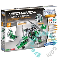Clementoni - Tudomány és játék - Mechanikus Műhely - Helikopter és mocsárhajó