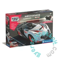 Clementoni - Tudomány és játék - Mechanikus Műhely - Versenyautó (50192)