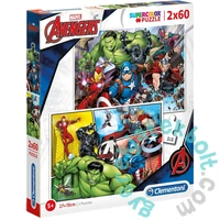Clementoni 2 x 60 db-os puzzle - Avengers - Bosszúállók (21605)