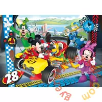 Clementoni 24 db-os Maxi puzzle - Mickey Mouse és barátai - Verseny (24481)