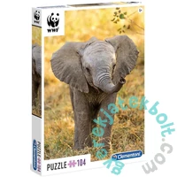 Clementoni 104 db-os  puzzle - WWF - Elefánt bébi (27999)