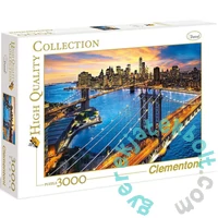 Clementoni 3000 db-os puzzle - New York (33546)