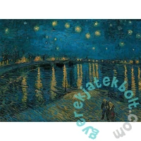 Clementoni 1000 db-os puzzle Museum Collection - Van Gogh - Csillagos éj a Rhone fölött (39344)