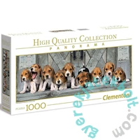 Clementoni 1000 db-os Panoráma puzzle - Beagle kiskutyák (39435)