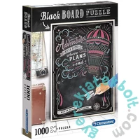 Clementoni 1000 db-os puzzle - Black Board Puzzle - Travel (39478)