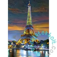 Bluebird 1000 db-os puzzle - Eiffel Tower at Sunset Paris (90291)