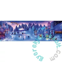 Clementoni 1000 db-os Classic Christmas Collection Panoráma puzzle - Karácsonyi álom (39582)