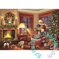 Clementoni 1000 db-os Compact puzzle - A Mikulás érkezése (39924)